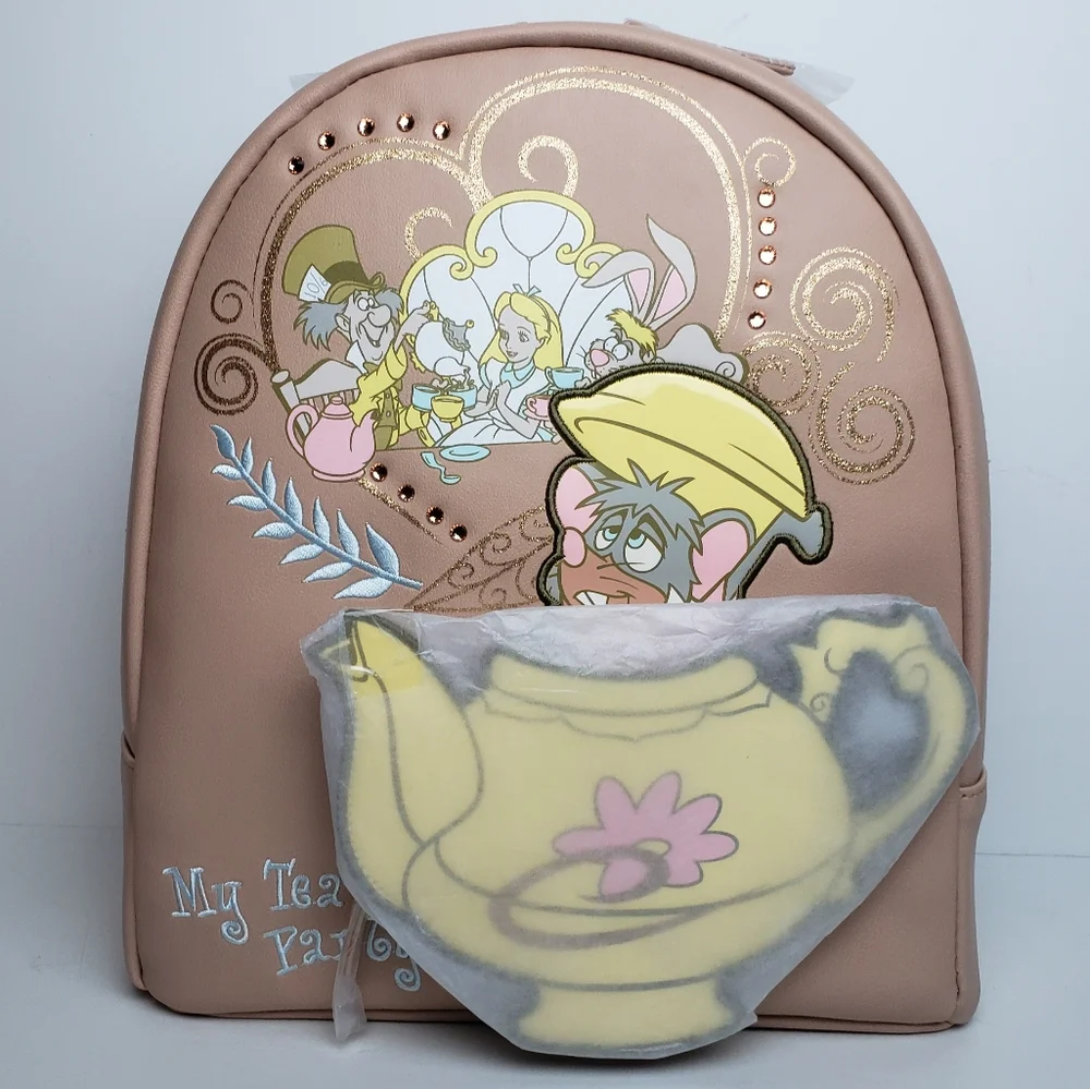 Danielle Nicole Alice in Wonderland Mini Backpack - Picture 2 of 10